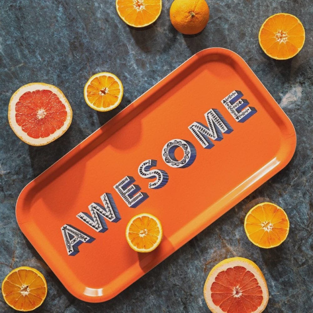 Birchwood Tray | Awesome | Orange