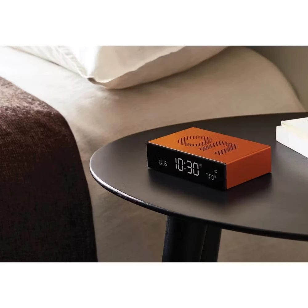 Lexon FLIP+ Reversible LCD Alarm Clock 