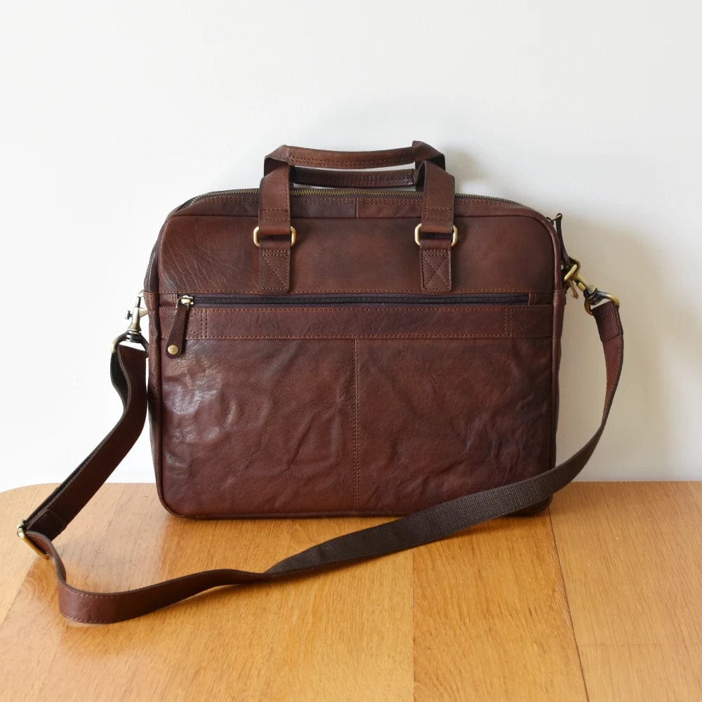 Liam Leather Briefcase