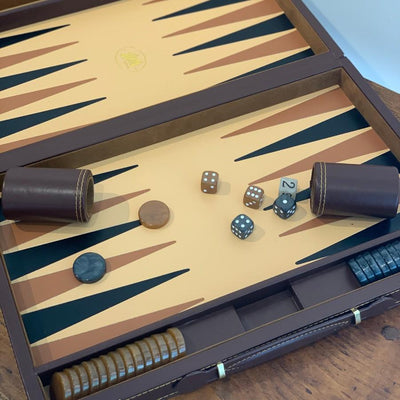 Brown Backgammon Set | Brown