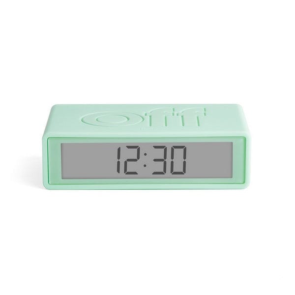 Flip Alarm Clock + Mint | Lexon