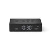 Lexon Flip Premium Reversible LCD Alarm Clock I Black