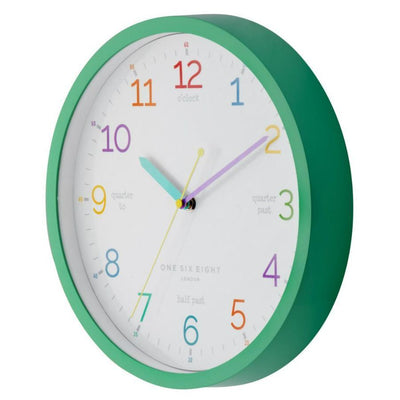 Tell the Time Clock Mint | 30cm